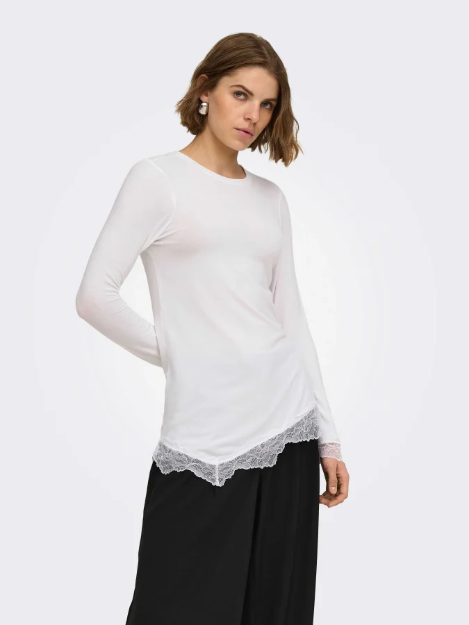 ONLY - ONLGLAMOUR L/S LACE...