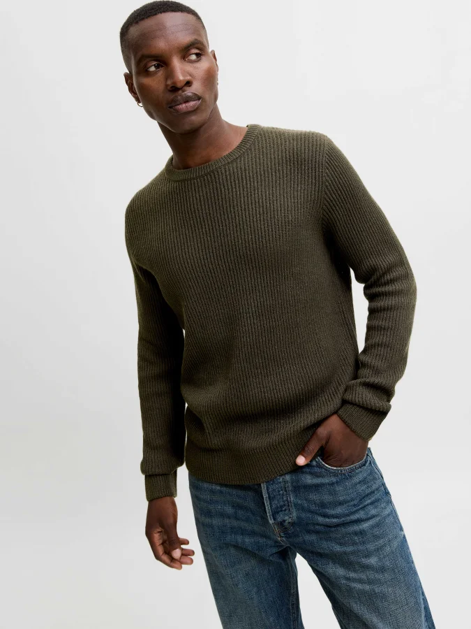 Jack&Jones - JJPANNEL KNIT...