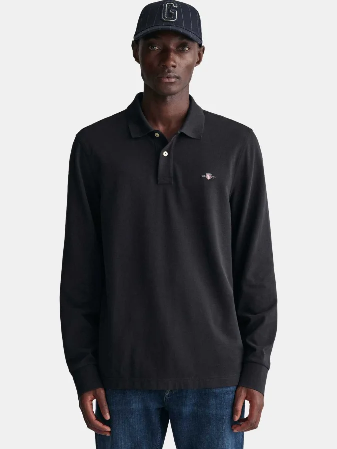 Gant - REG SHIELD LS PIQUE...