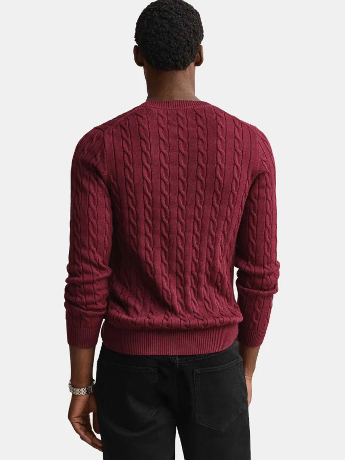 Gant - COTTON CABLE C-NECK 2