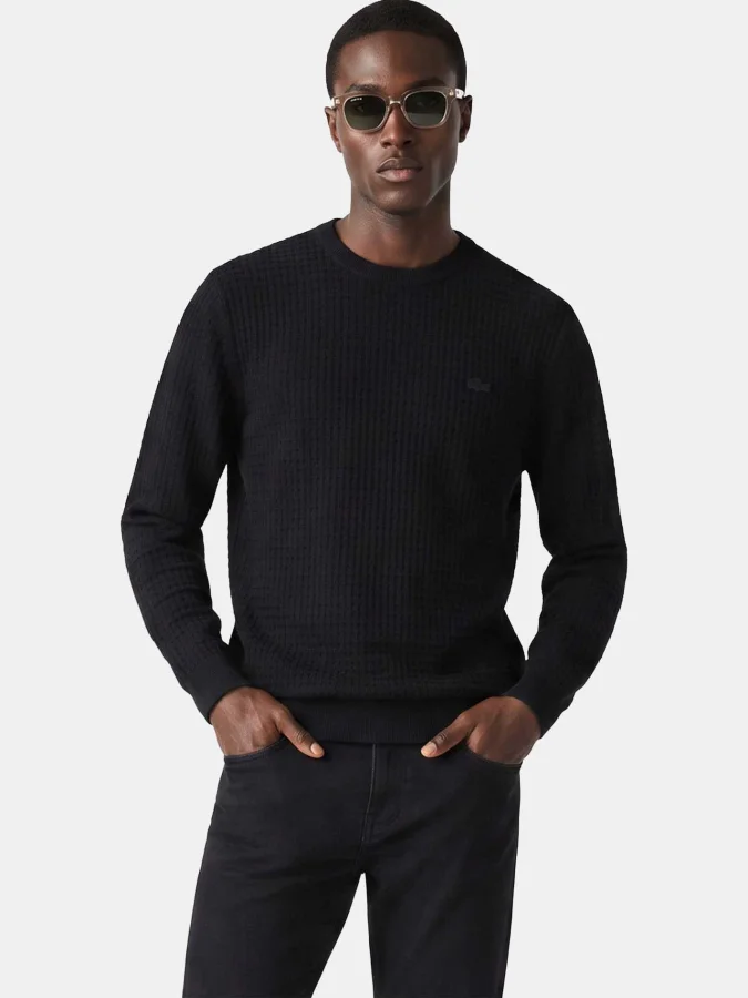 Lacoste - Crew Neck Wool...