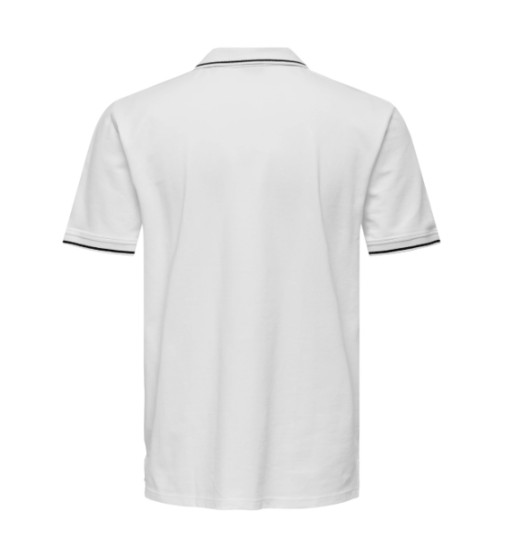 ONLY & SONS - ONSFLETCHER SLIM SS POLO NOOS Size M