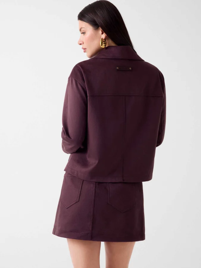 GUESS - GRACE SUEDE JACKET 2