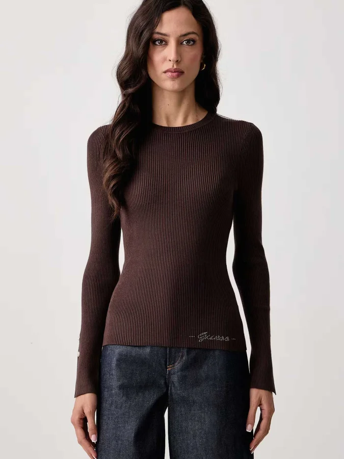 GUESS - LS CN ELLIE SWTR