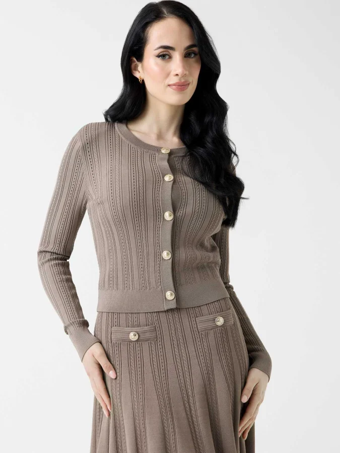 GUESS - LS CN CARMEN CARDI...