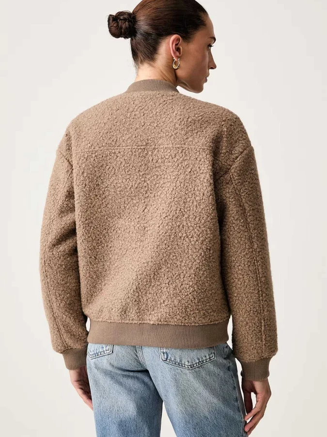 GUESS - AZHA SHERPA BOMBER 2
