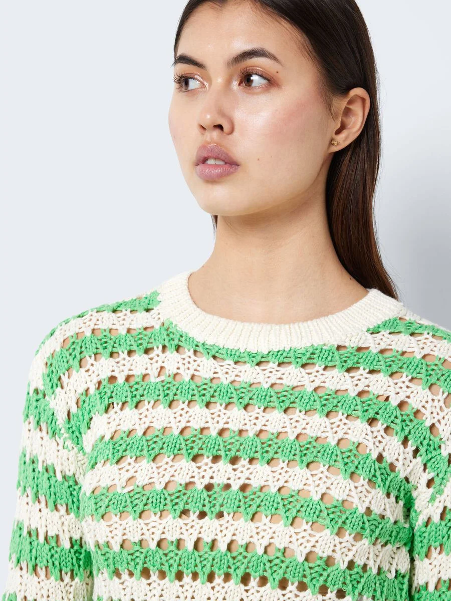 Noisy May - NMZIGGI L/S O-NECK KNIT Noisy May - NMZIGGI L/S O-NECK KNIT