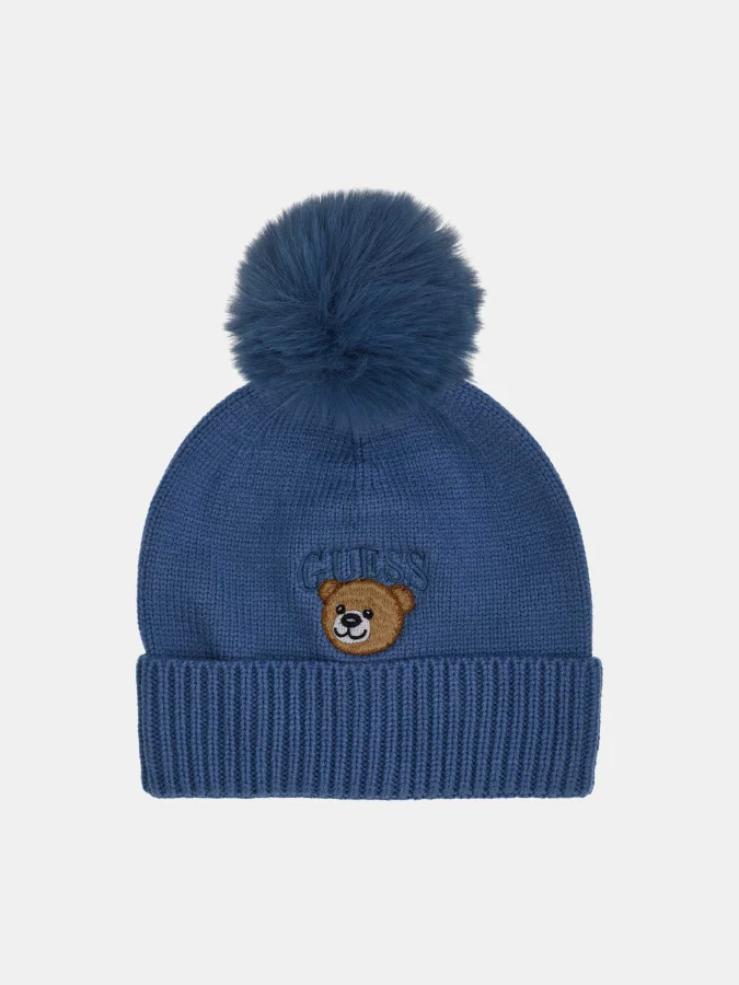 GUESS - BEAR BEANIE HAT