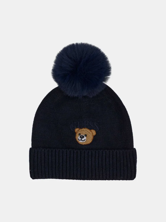 GUESS - BEAR BEANIE HAT