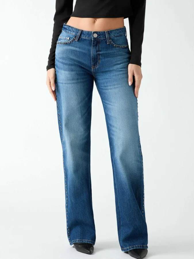 GUESS - MID RISE SLOUCHY FIT