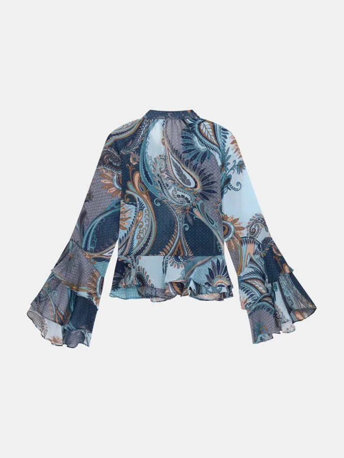 GUESS - LS NICOLE RUFFLED... 2