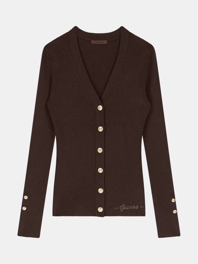 GUESS - LS VN ELLIE CARDI SWTR