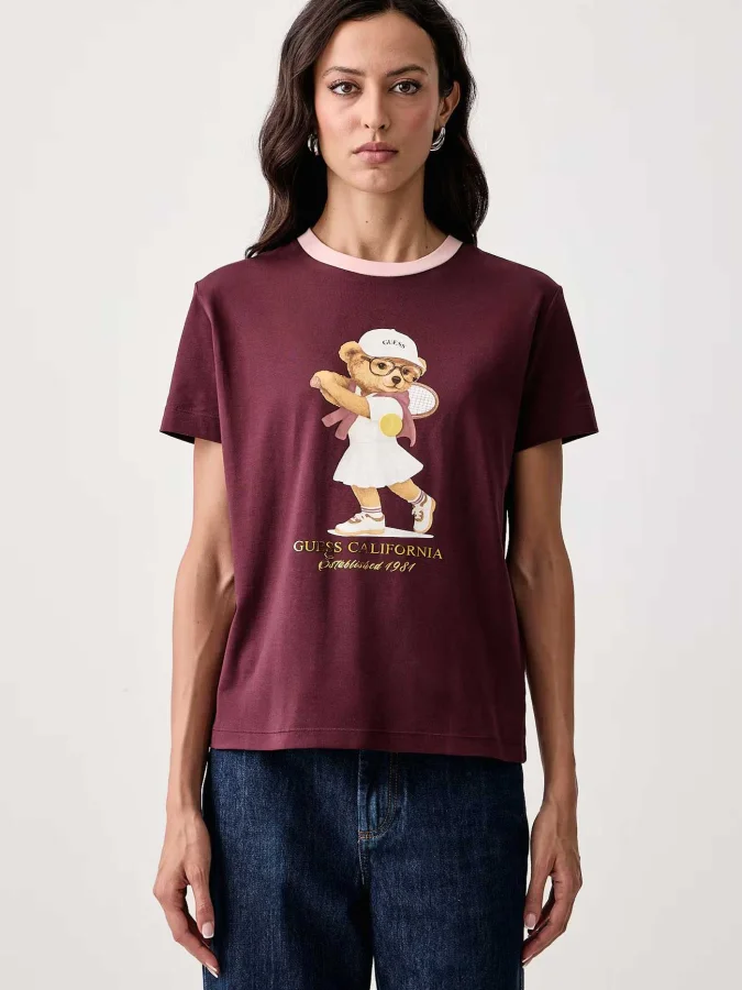 GUESS - TENNIS LADY BEAR SS...