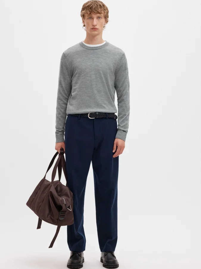 Selected - SLMTRAY LS KNIT...