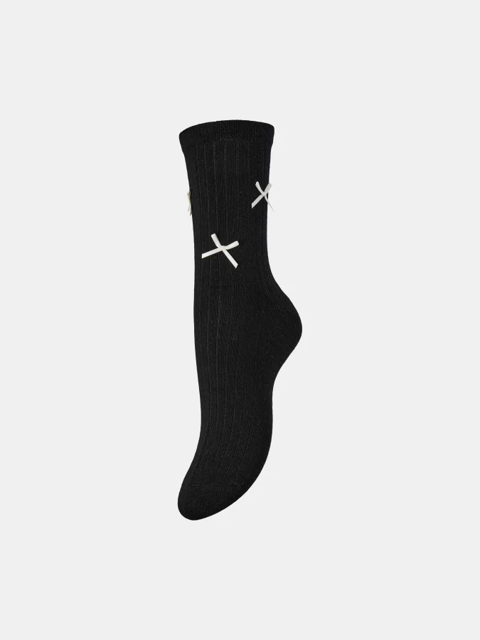 Pieces - PCALICE BOW SOCKS BC