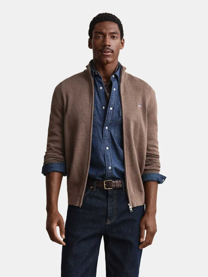 Gant - CASUAL COTTON ZIP...