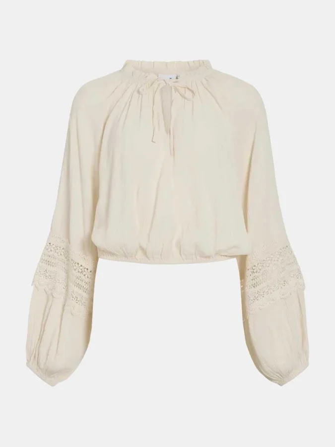 VILA - VIJINKE V-NECK 3/4...