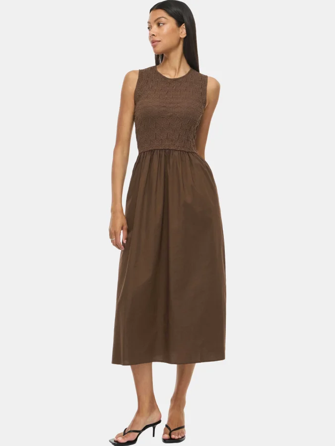VILA - VICARLA O-NECK S/L...