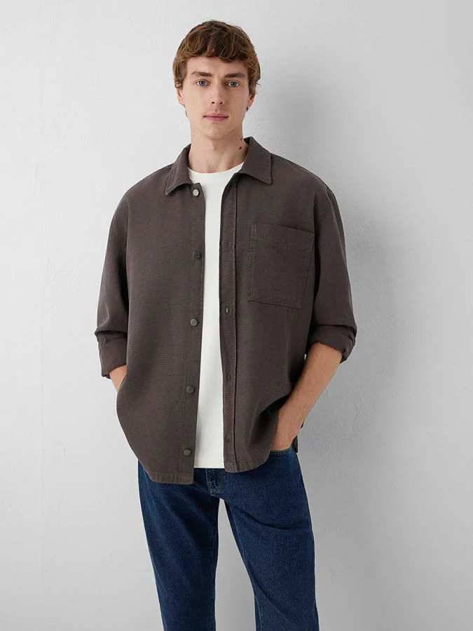 Mavi - LONG SLEEVE POCKET...