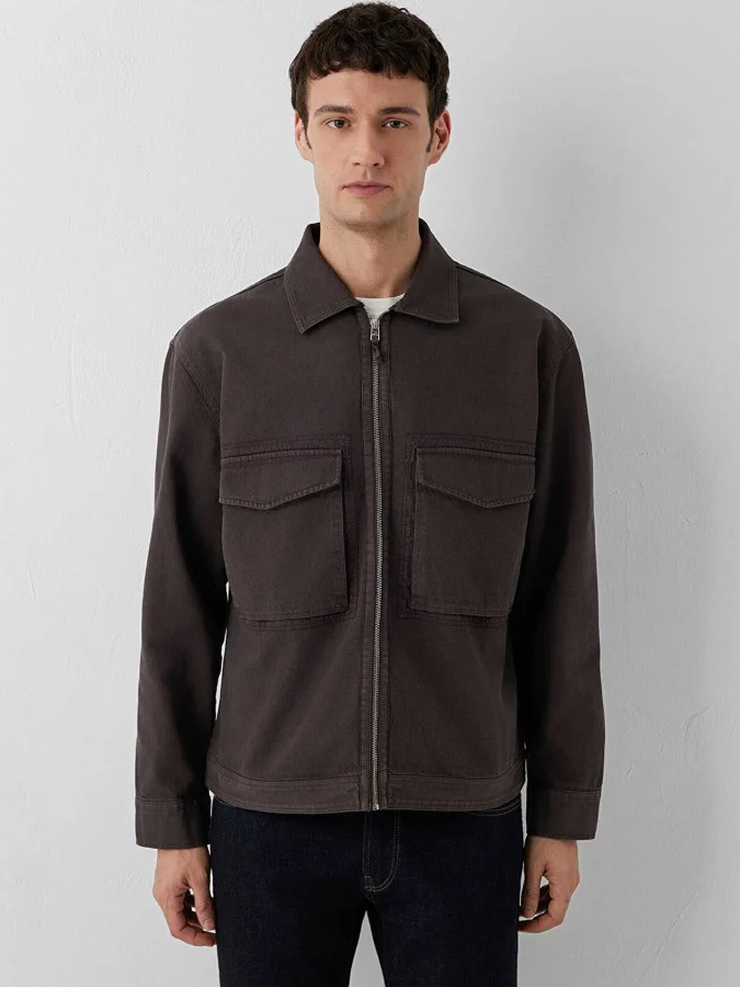 Mavi - DOUBLE POCKET OVERSHİRT