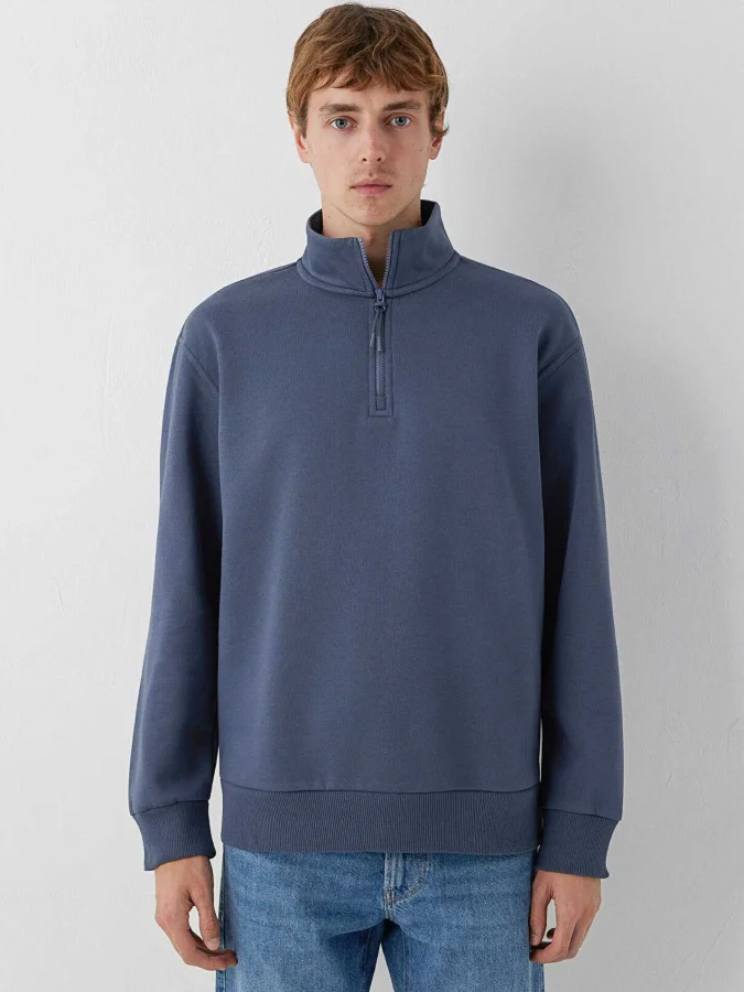 Mavi - HALF ZIP SWEATSHIRT