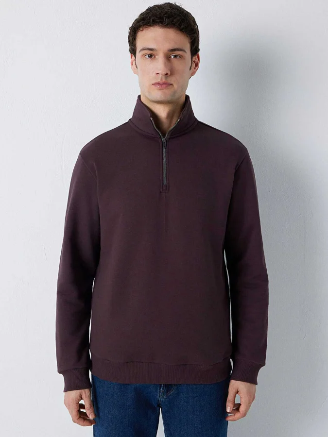 Mavi - HALF ZIP SWEATSHIRT