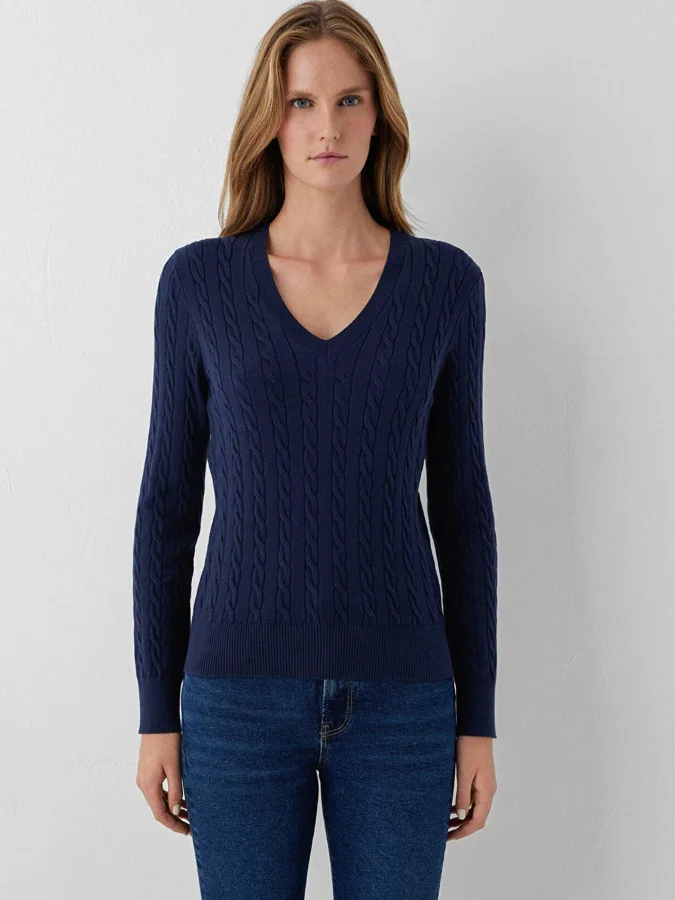 Mavi - LONG SLEEVE V NECK...