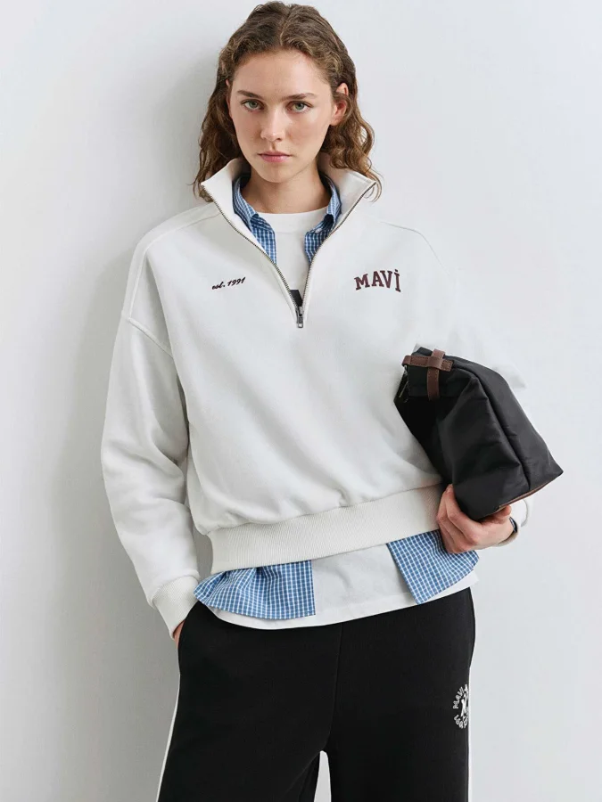 Mavi - LOGO PRINTED SWEATSHIRT