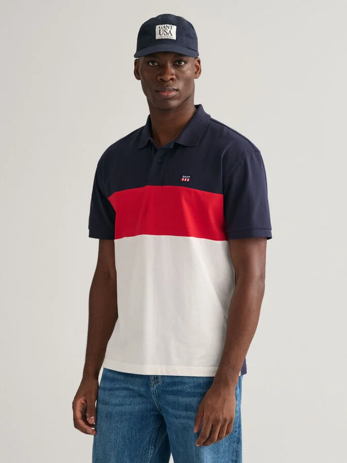 Gant - Color Block Piqué...