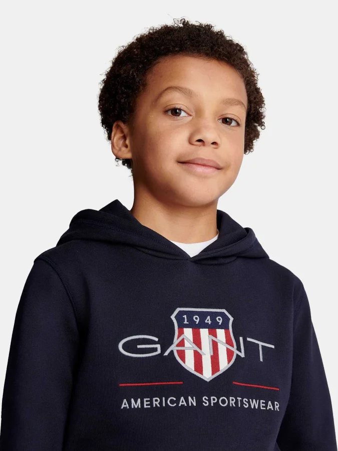 GANT - ARCHIVE SHIELD HOODIE 2