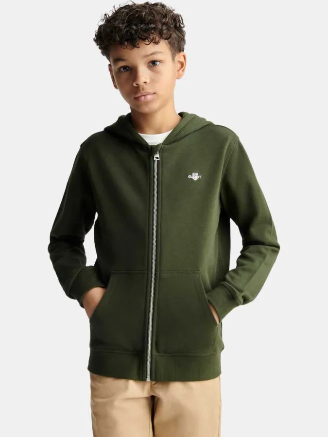 GANT - SHIELD FULL ZIP HOODIE