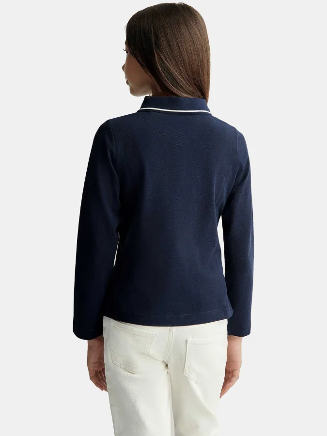 GANT - COLLARED LS POLO 2
