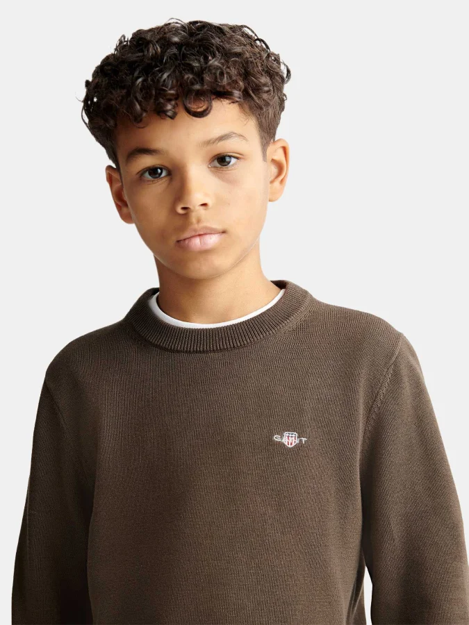 GANT - SHIELD COTTON CREW... 2