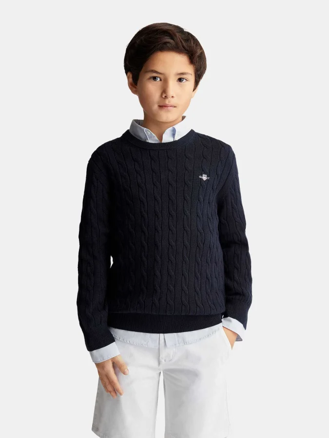 GANT - SHIELD COTTON CABLE...