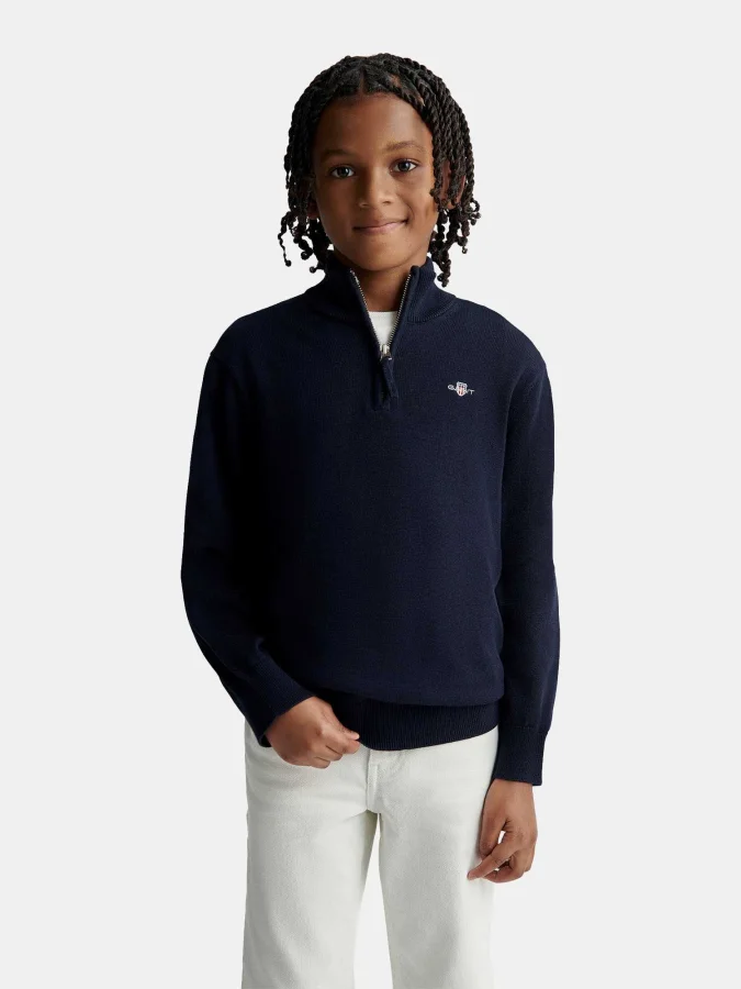 GANT - SHIELD COTTON HALF...
