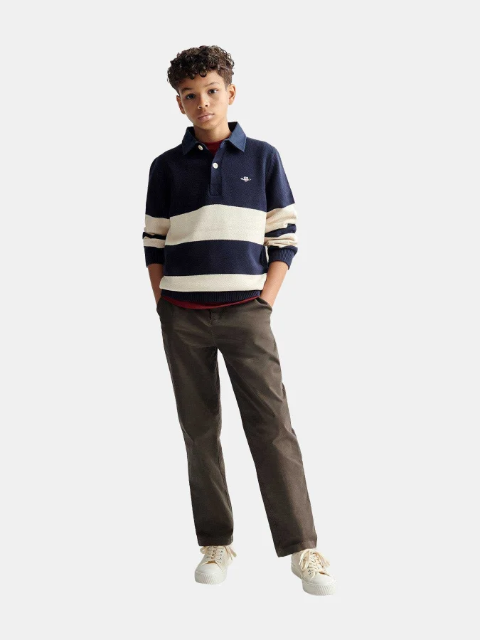 GANT - GANT KNITTED RUGBY