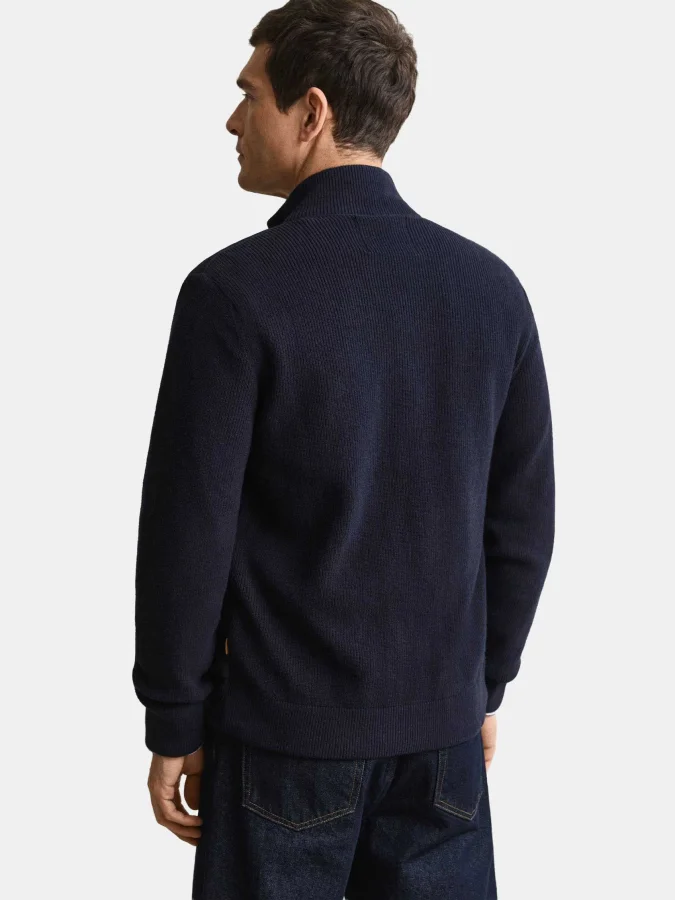GANT - HYBRID ZIPPED CARDIGAN 2