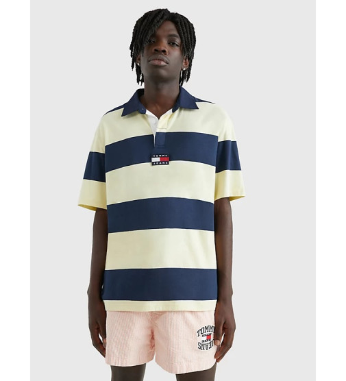 Tommy jeans tjm rugby outlet stripe