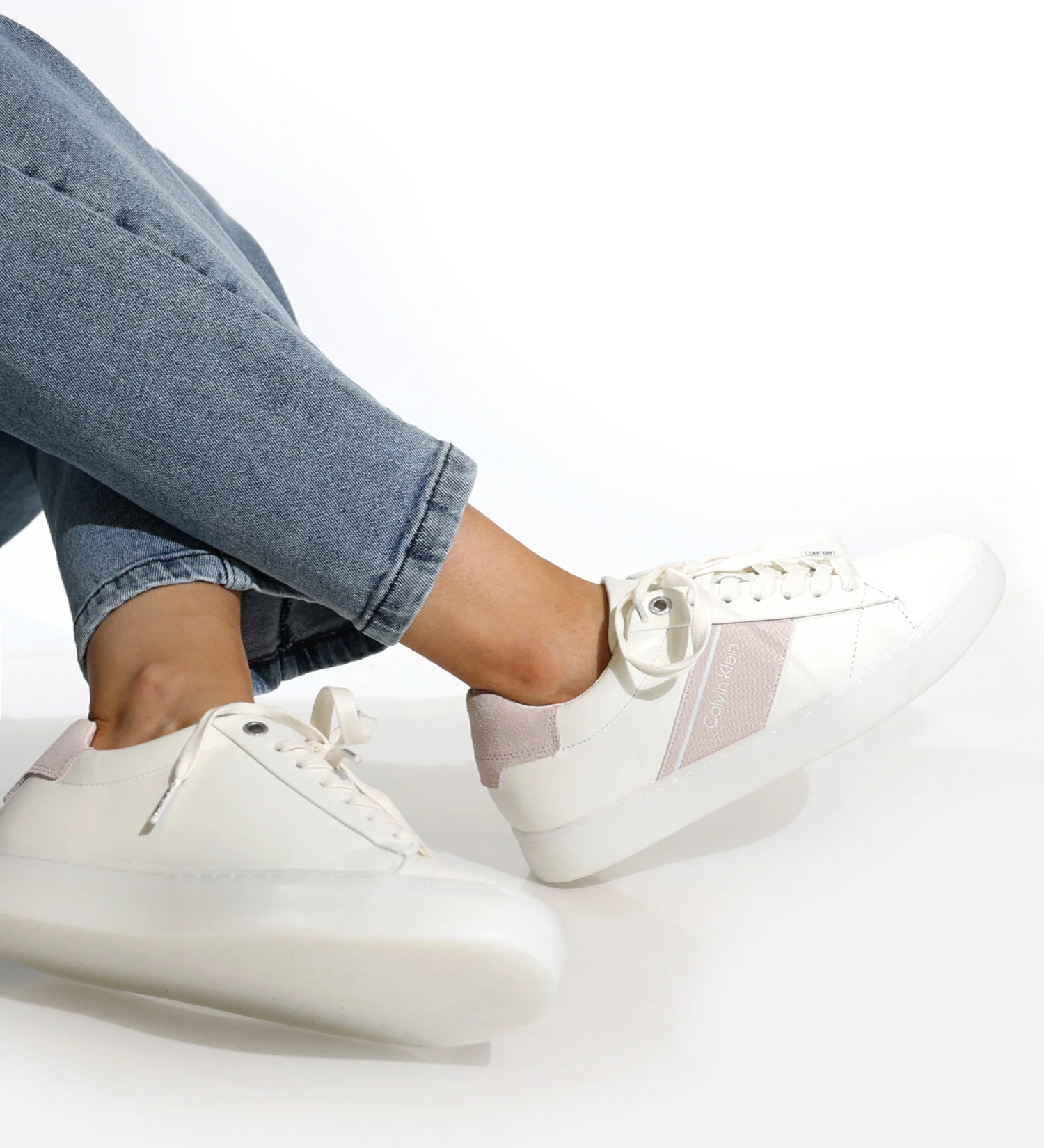 CALVIN KLEIN - CLEAN CUPSOLE LACE UP... CALVIN KLEIN - CLEAN CUPSOLE LACE UP...