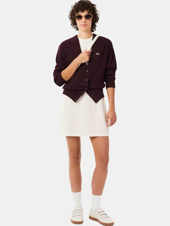 Lacoste - V Neck Moss... 2