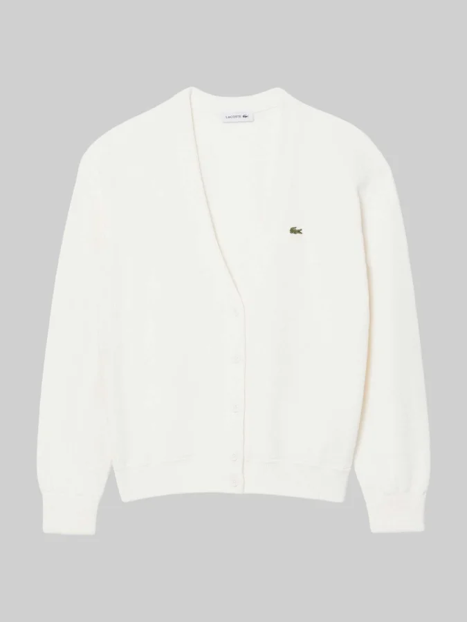 Lacoste - V Neck Moss...
