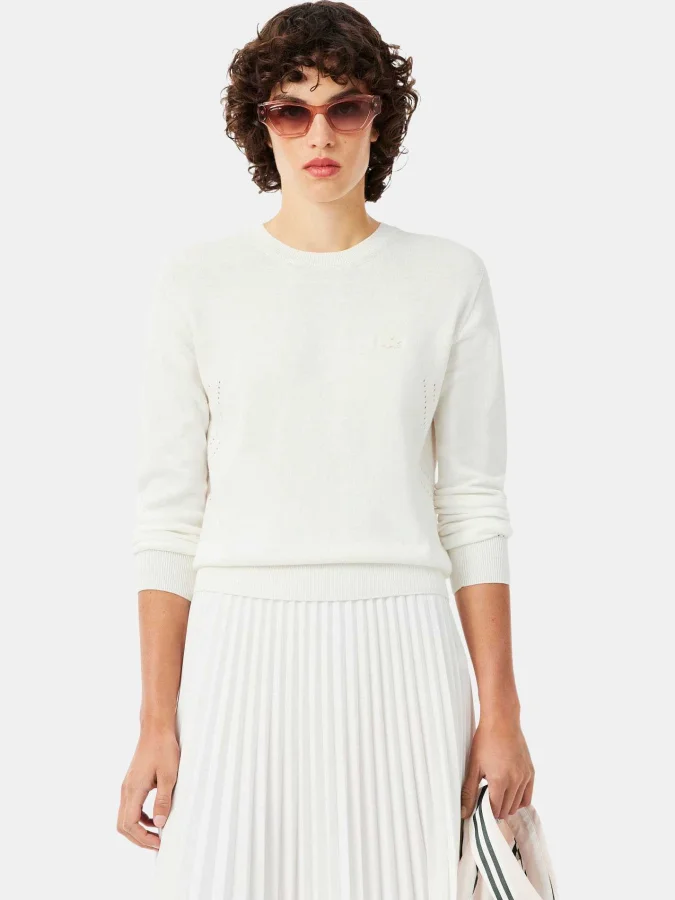 Lacoste - 3D Knit Crew Neck...
