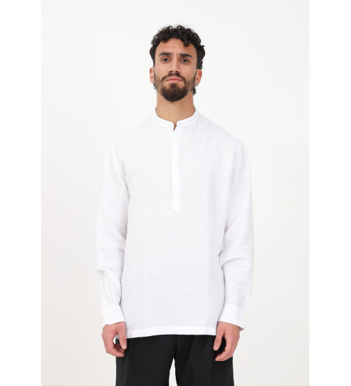 SLHREGRICK-LINEN SHIRT LS TUNICA W