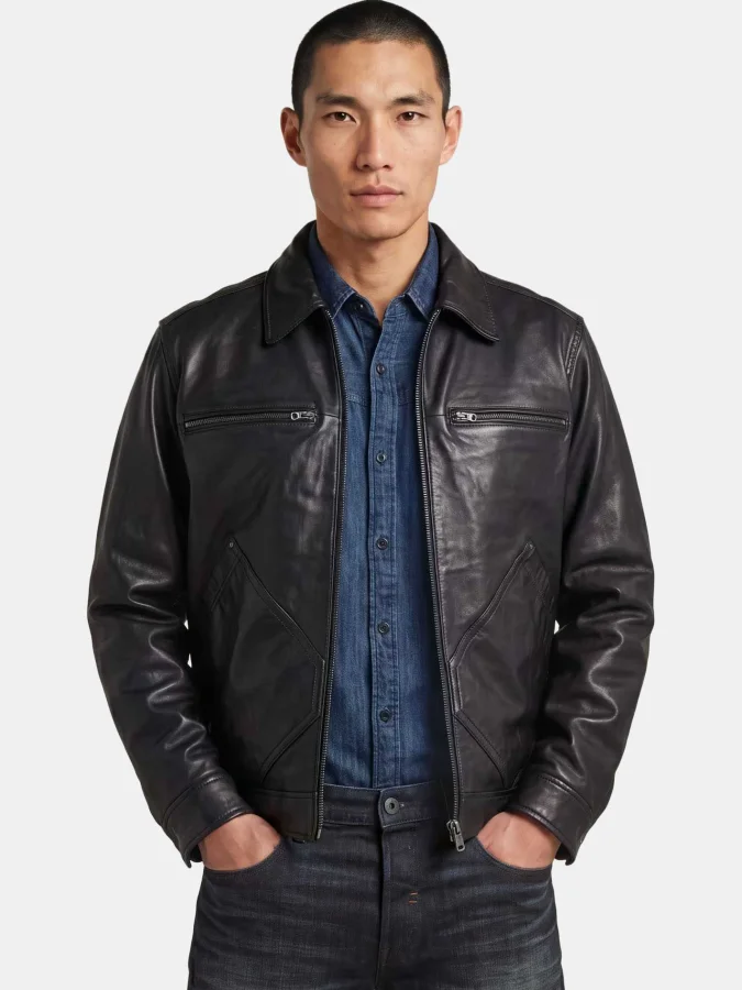 G-Star Raw - Leather Bomber