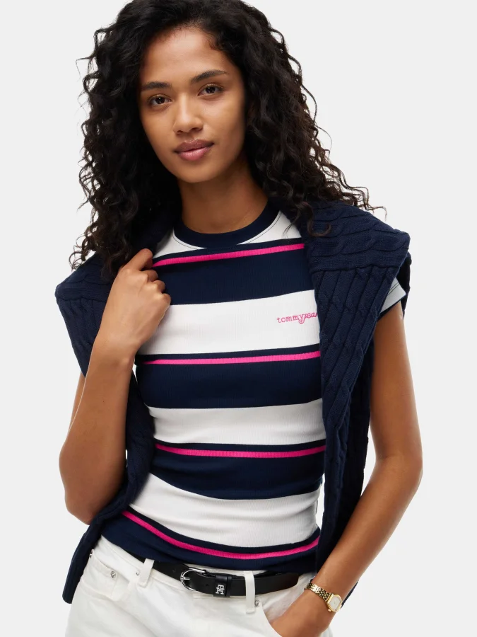 Tommy Jeans - TJW SLIM RIB... 2