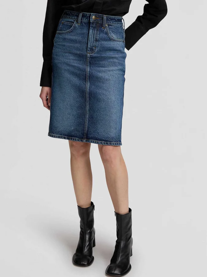 Lee - MIDI SKIRT