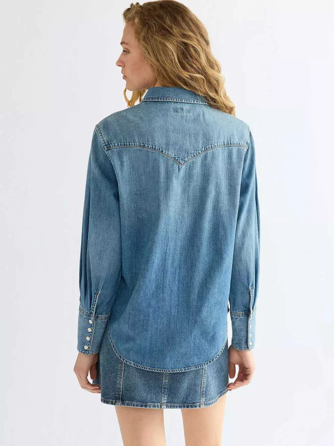 Wrangler - DRAMA COLLAR SHIRT 2