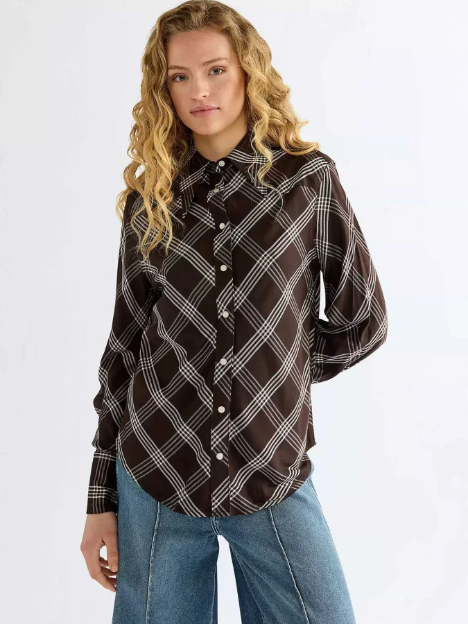 Wrangler - DRAMA COLLAR SHIRT