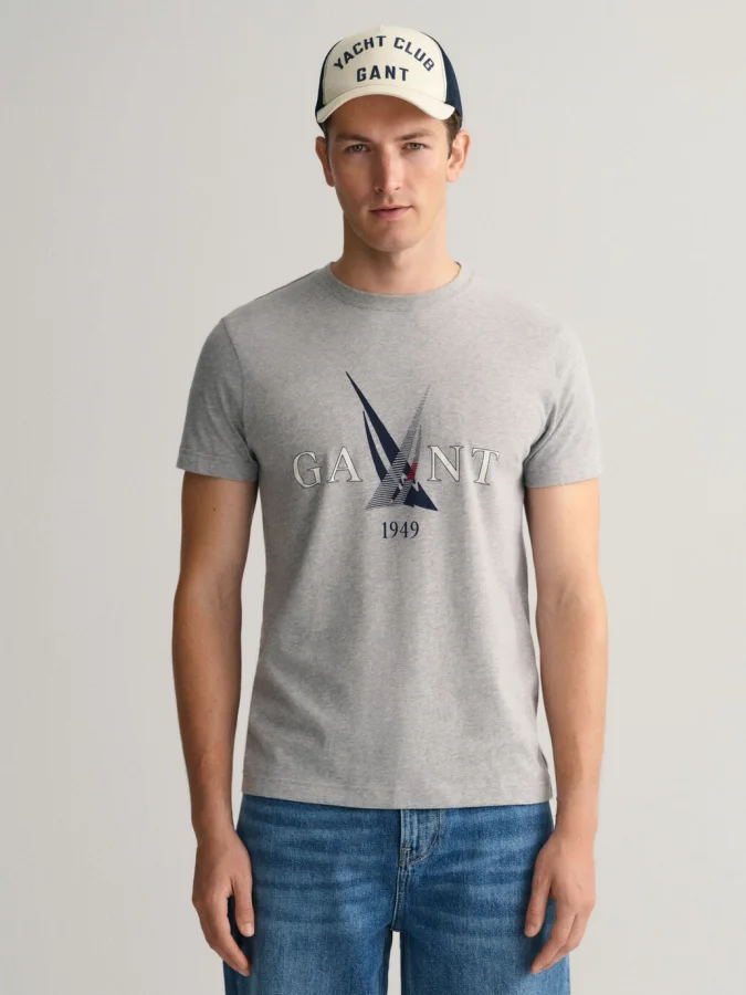 Gant - Sail Print T-Shirt