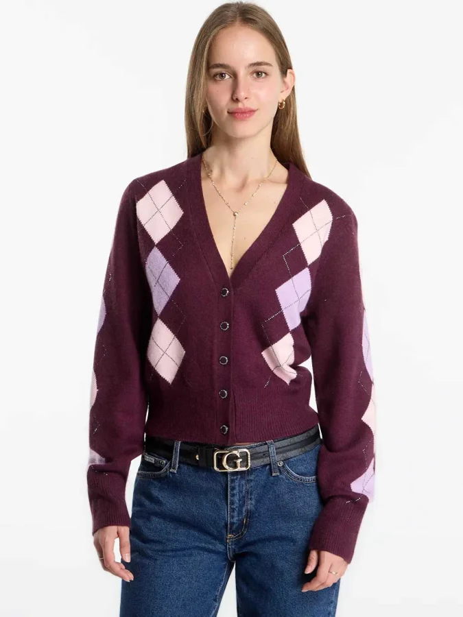 GUESS - LS VN GRACIE ARGYLE...